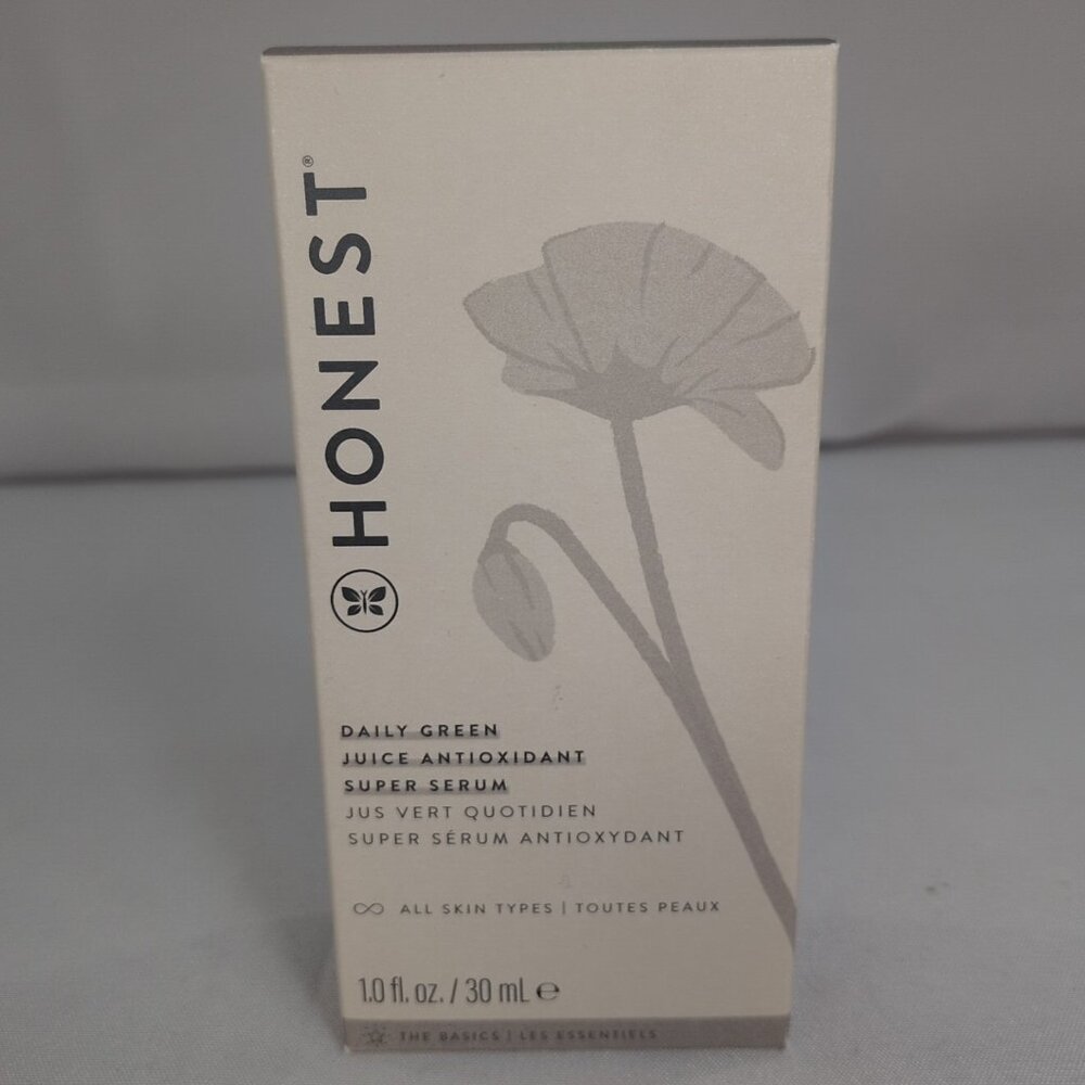 Honest Beauty Daily Green Juice Antioxidant Super Serum Vegan 30ML New 1.0 fl oz